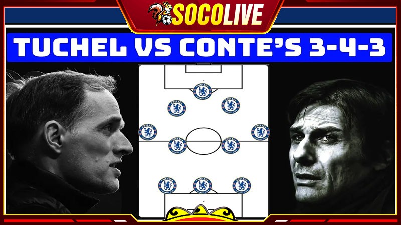 Chelsea dưới thời Conte đã chinh phục EPL với chiến thuật 3-4-3 Chelsea dưới thời Conte đã chinh phục EPL với chiến thuật 3-4-3